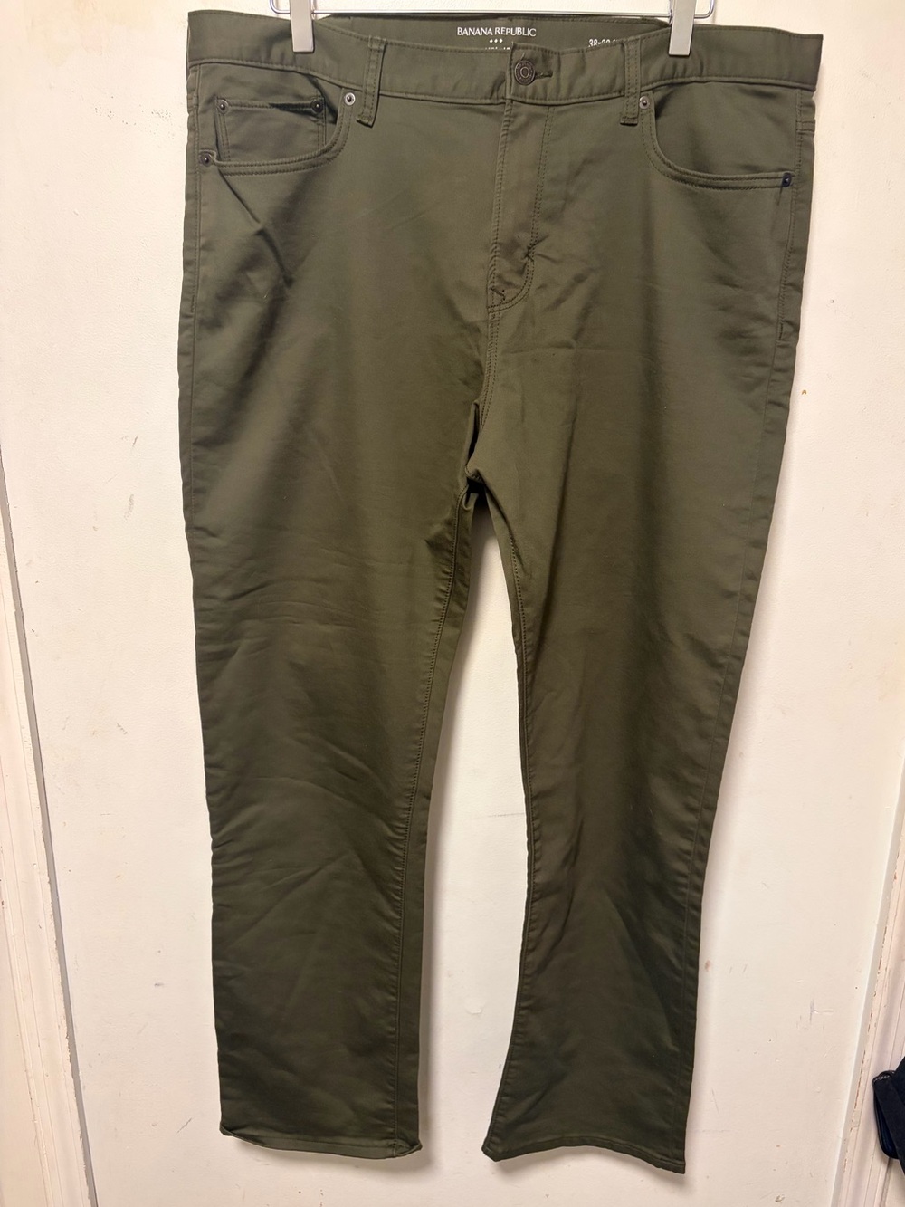 Banana Republic Olive Stretch Chinos